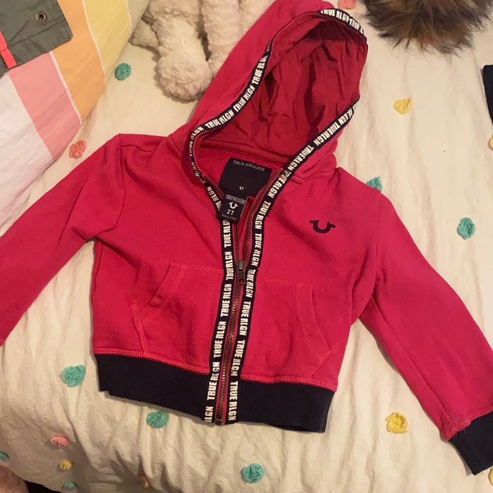 Kids true religion sweat shirt